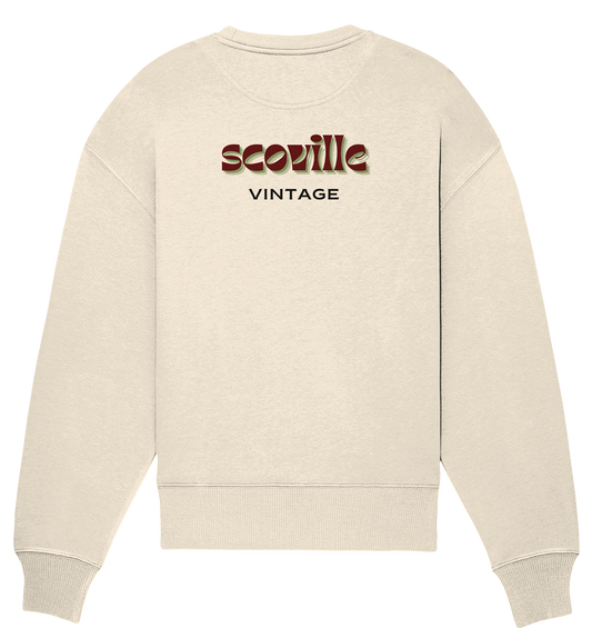 scoville vintage - Organic Oversize Sweatshirt